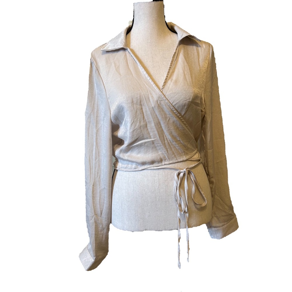 Cotton On Knot front cropped shirt